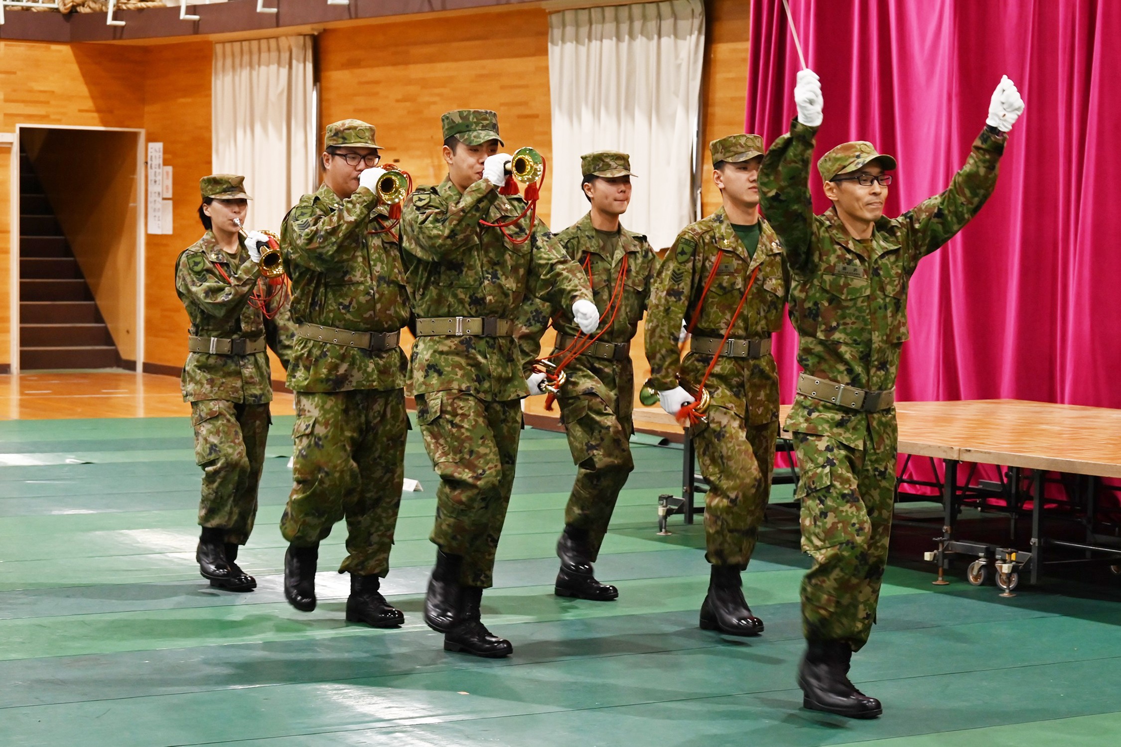 一音一音に込める責任 らっぱ集合教育を実施｜岩見沢駐屯地