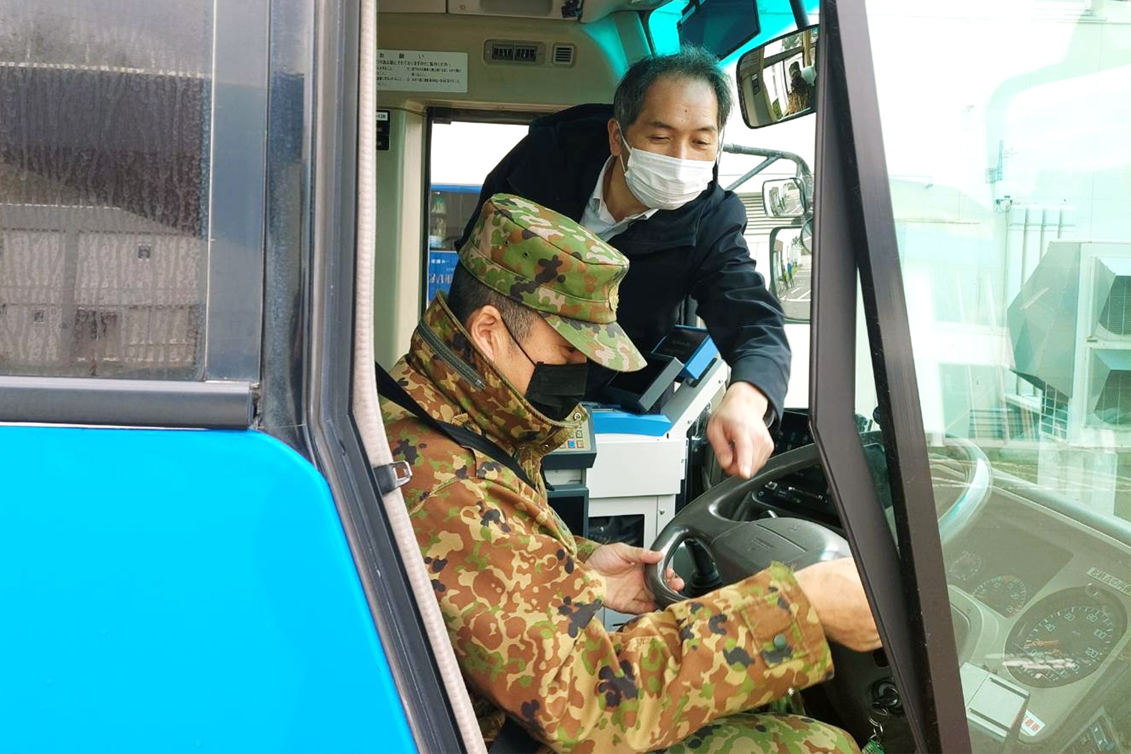大型車の経験を活かして バス運転体験で選択肢広がる｜函館地本
