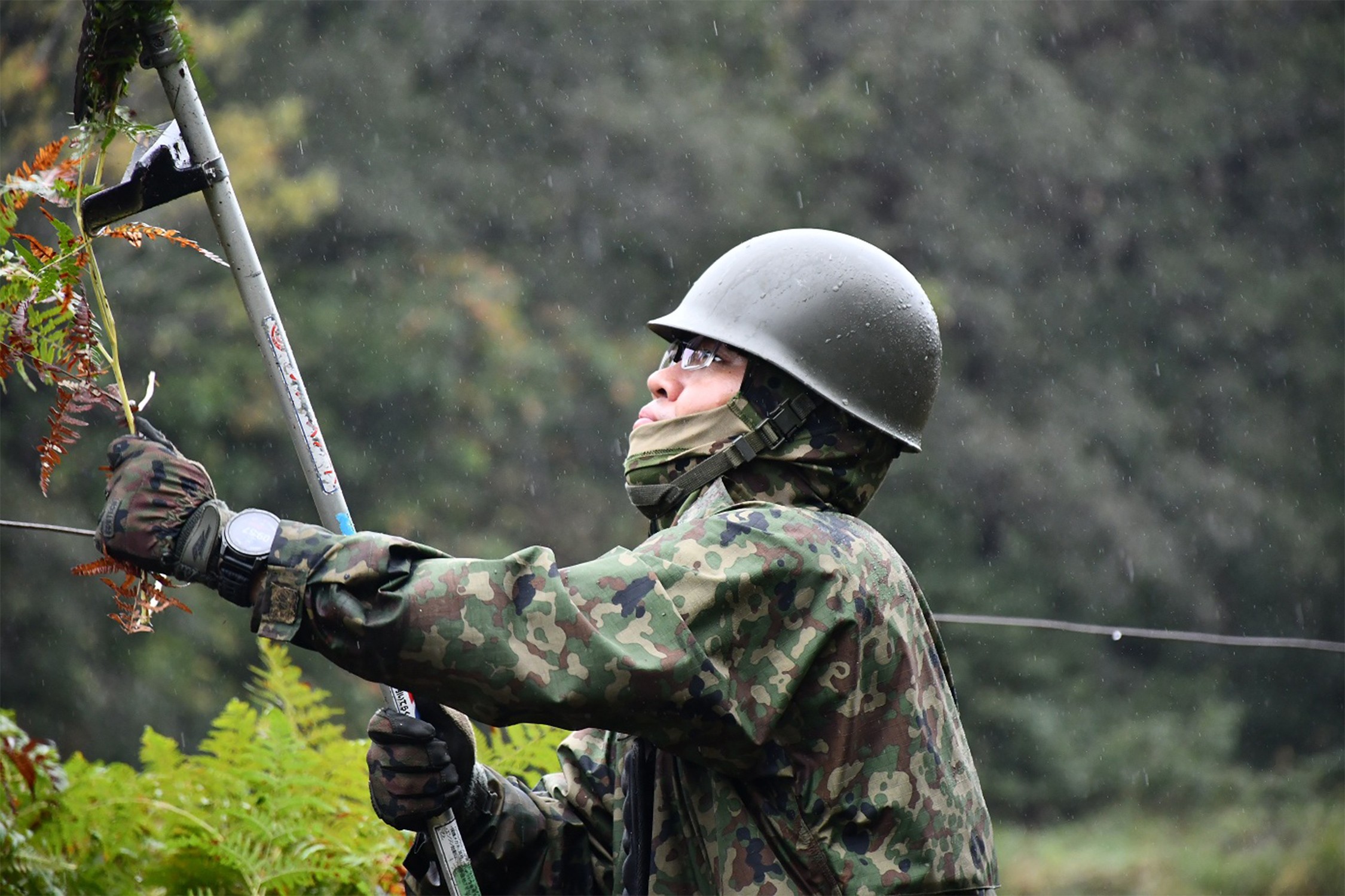 団結で切り開く訓練環境 厳地を越えて基盤整備を完遂｜久居駐屯地