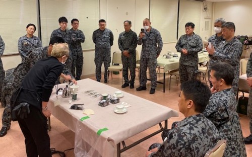 <span class='paid-label'>[会員限定]</span> 基地司令も同席 准曹会「コーヒー講座」｜百里基地