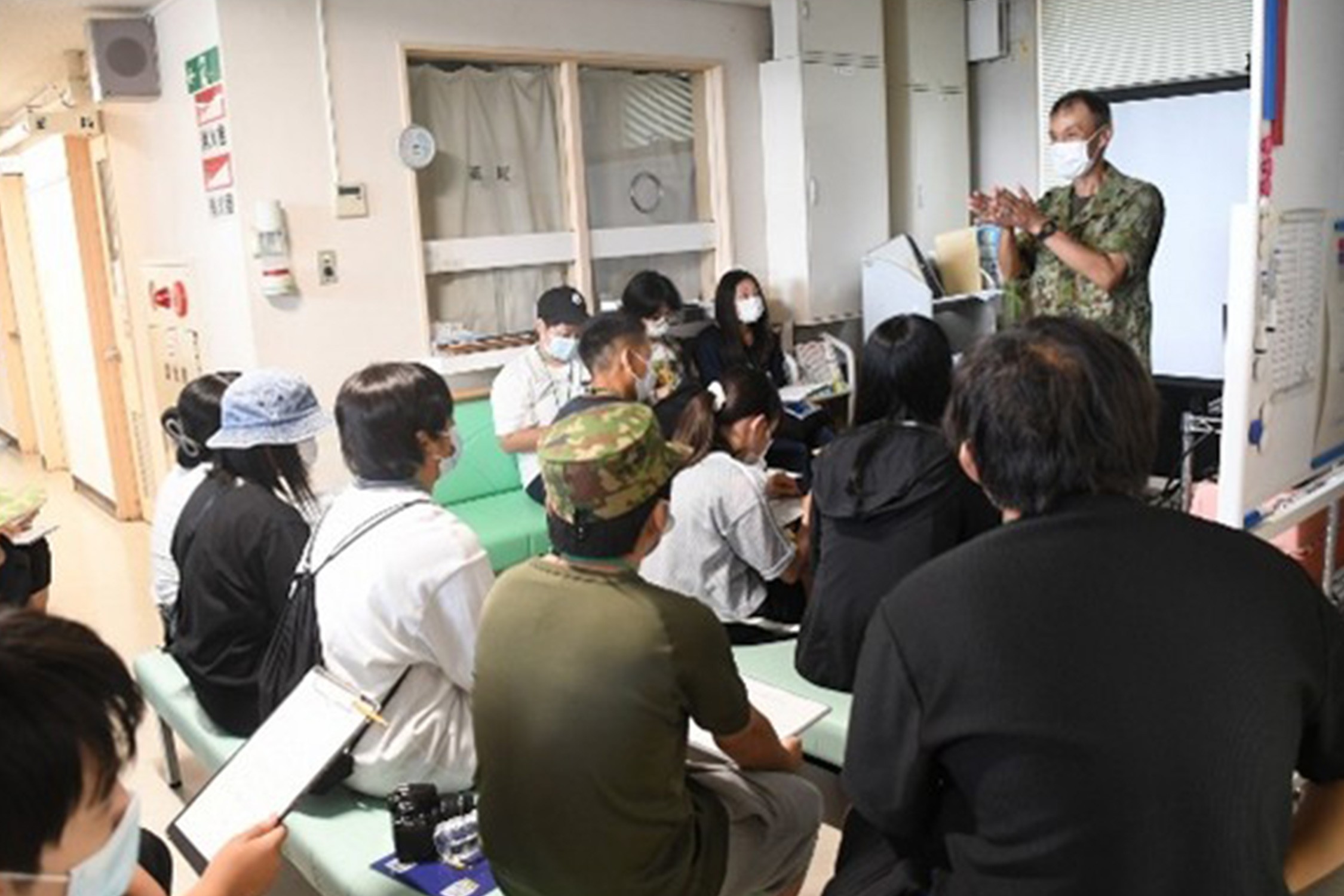 衛生科の魅力を学び理解を深めたサマーキャンプ｜大津駐屯地