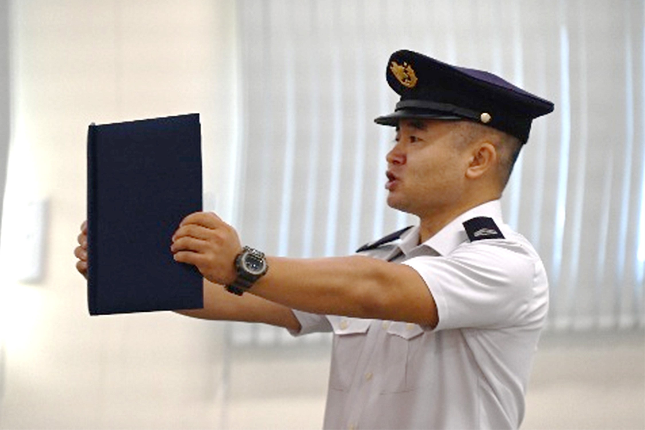 「同期とともに成長を」　技術陸曹課程、決意の入隊式｜中部方面混成団