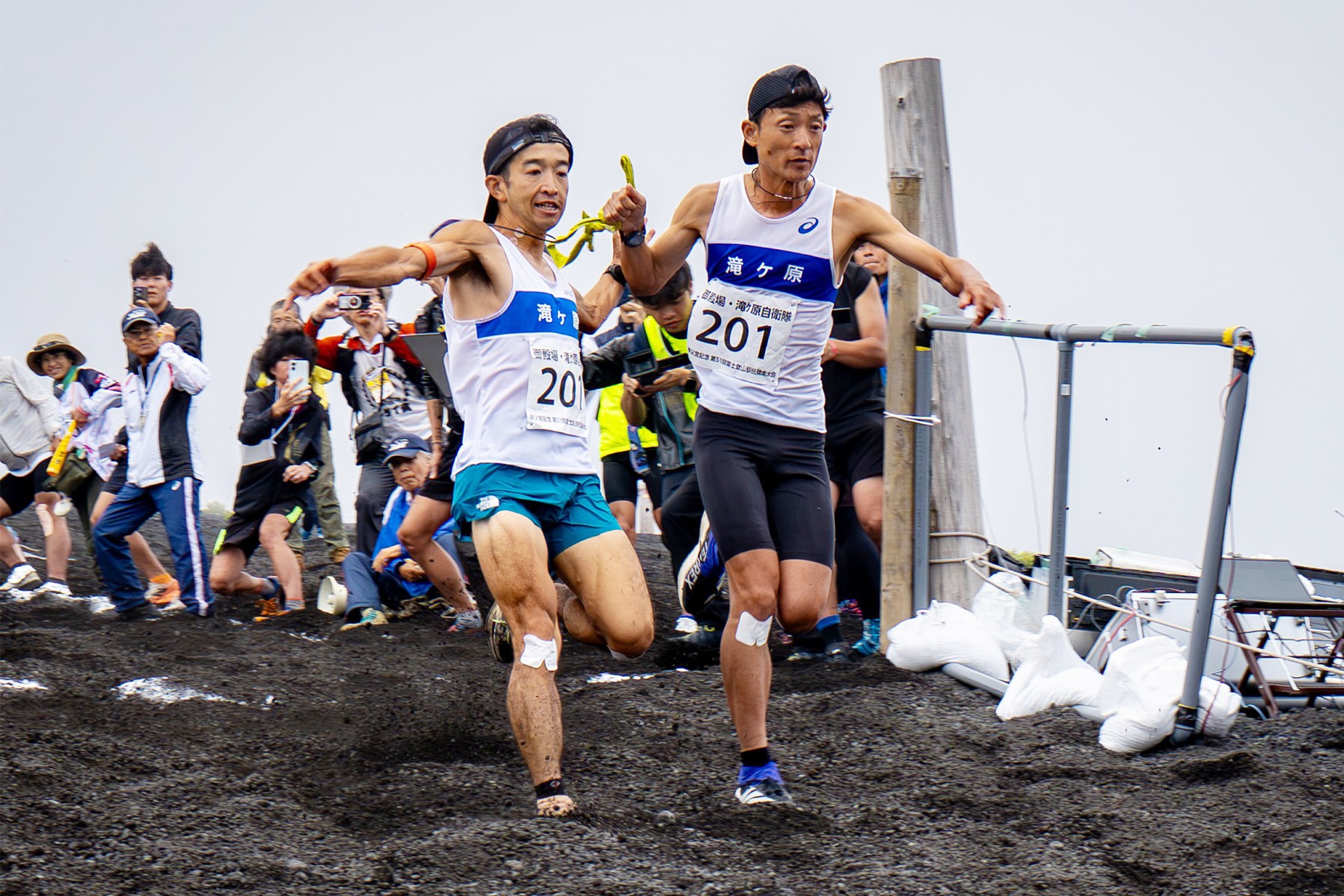 富士 登山 駅伝
