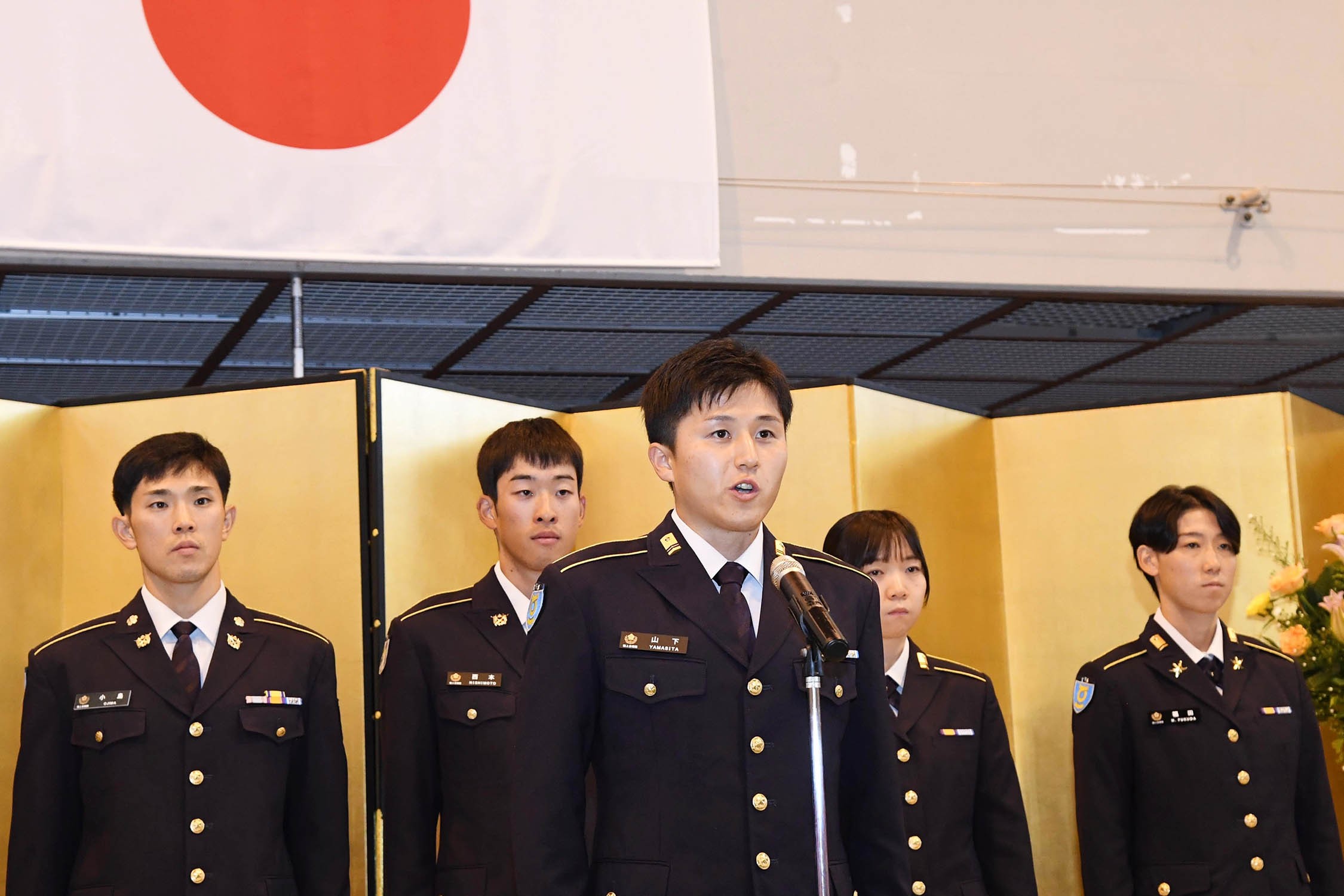 自衛隊体育学校が64周年 冬季五輪へ挑む9選手を激励!｜自衛隊体育学校