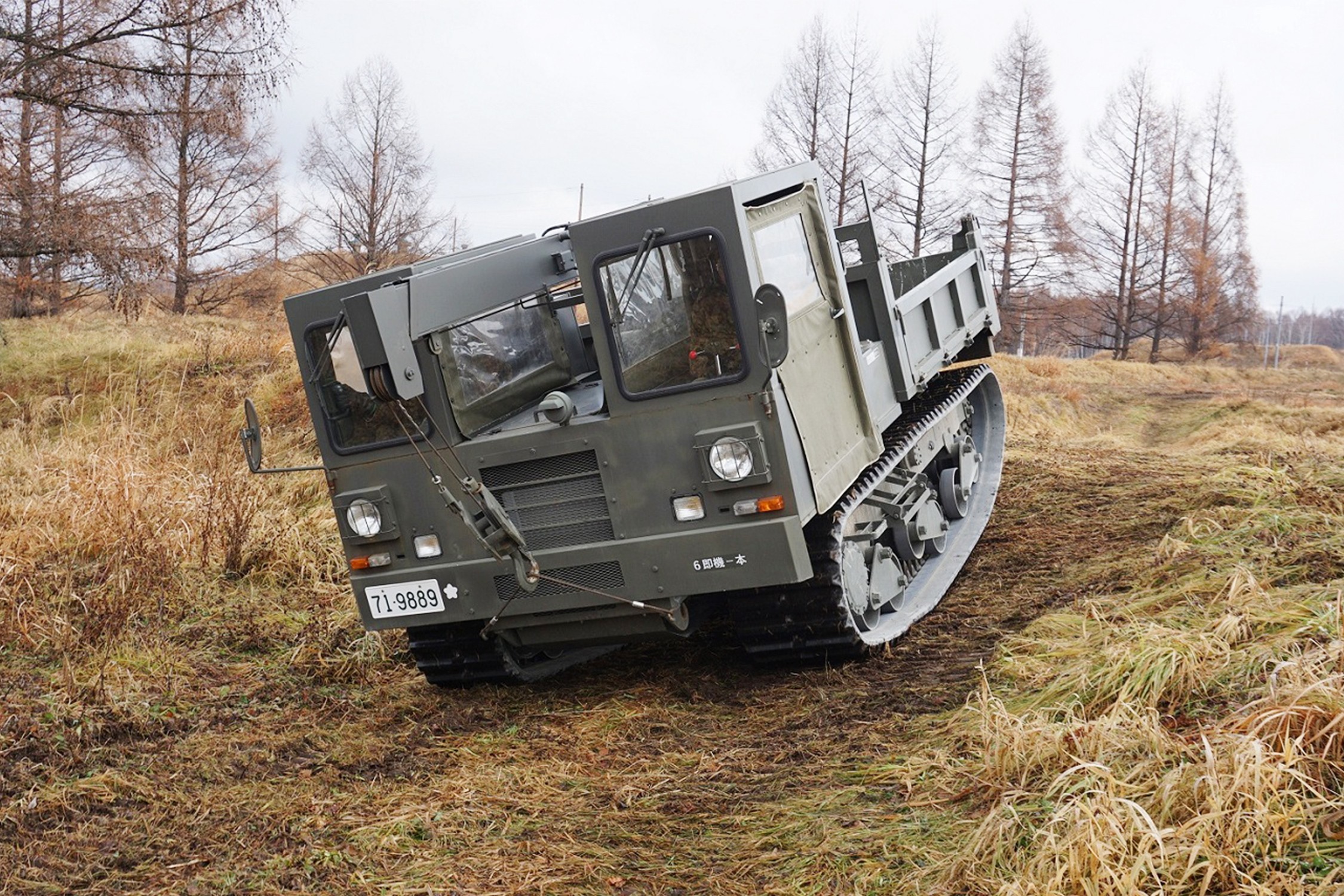 装備を使いこなす力を養成 資材運搬車・揚重機操作教育｜美幌駐屯地