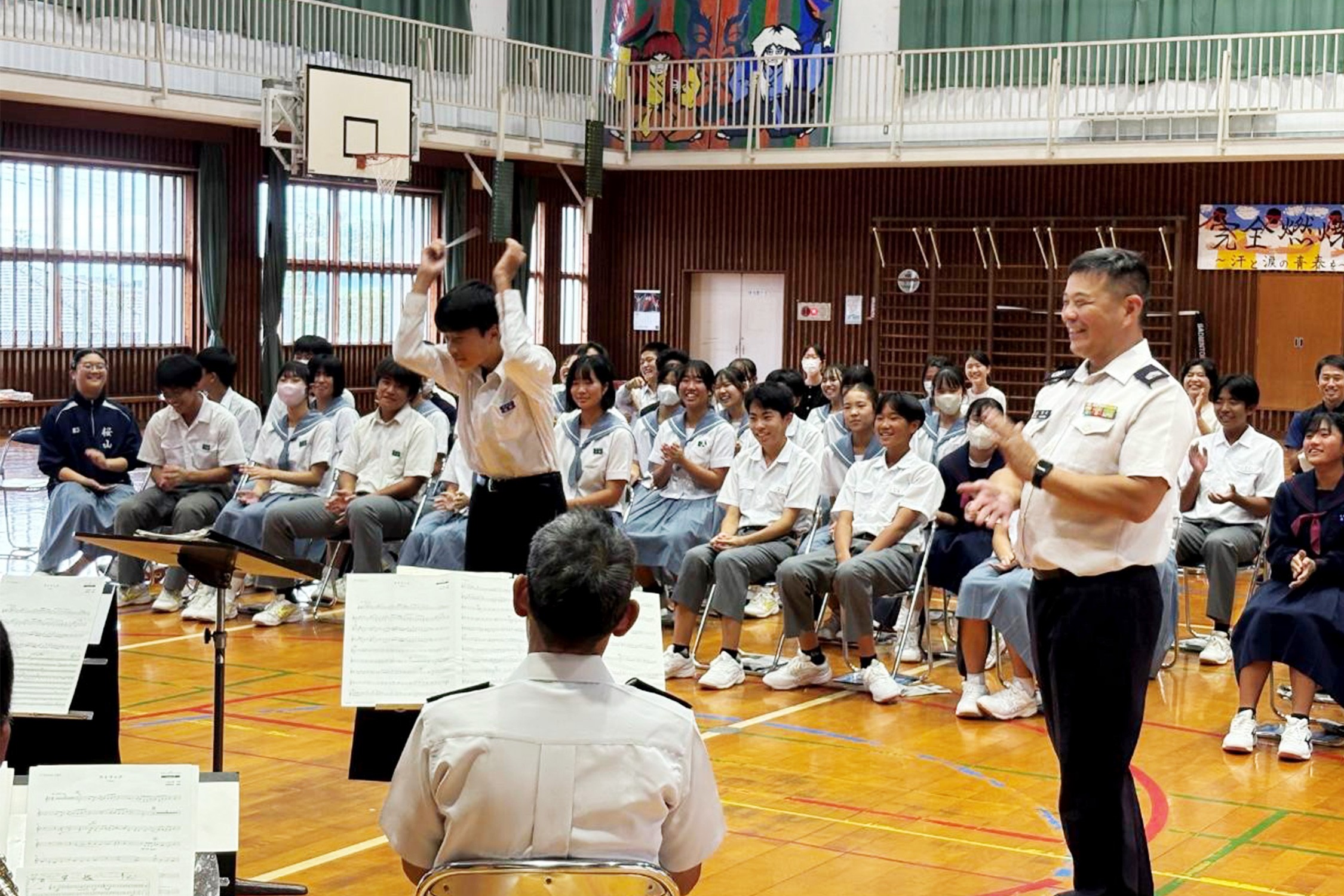 生徒と創るステージ 合同演奏がつないだ交流の輪｜鹿児島地本