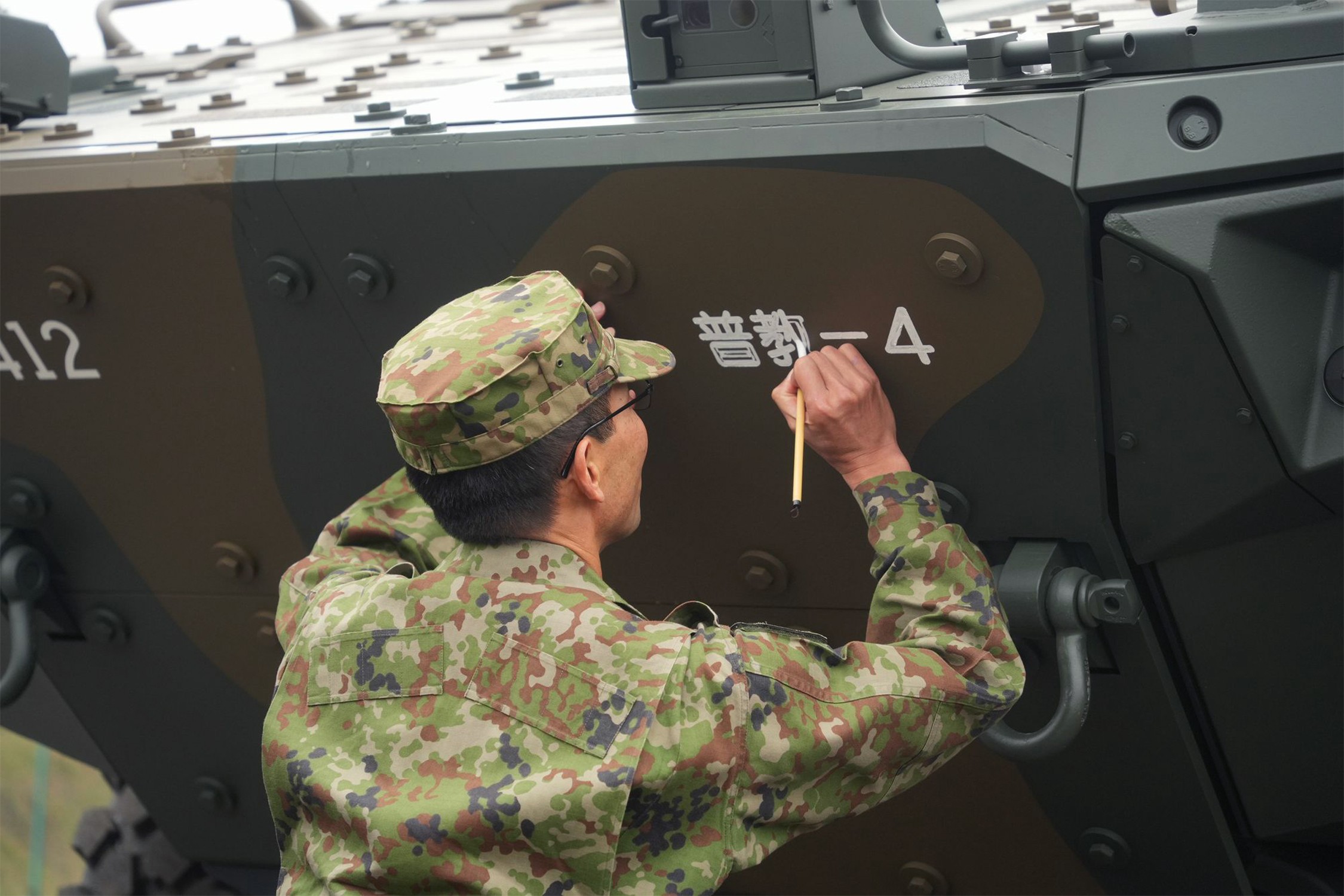 装輪装甲車AMV入魂  普通科の新たな主力へ｜滝ヶ原駐屯地