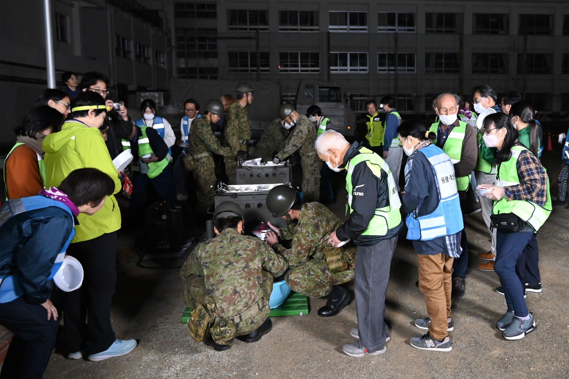 避難所から支える防災 関係機関と実践的訓練を実施｜豊川駐屯地