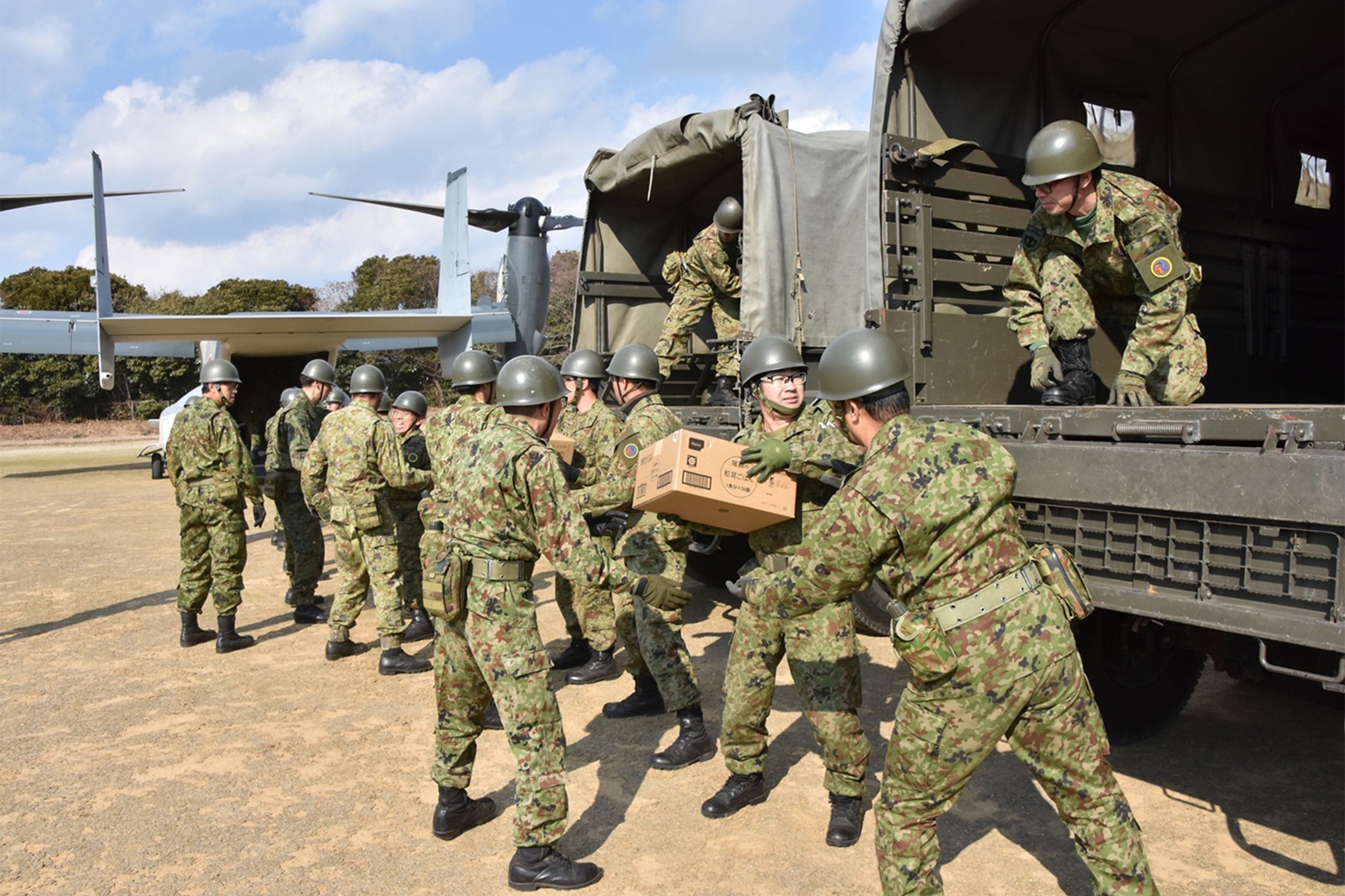 南海トラフ想定訓練 即応予備自が迅速展開｜第49普通科連隊（中部方面混成団）